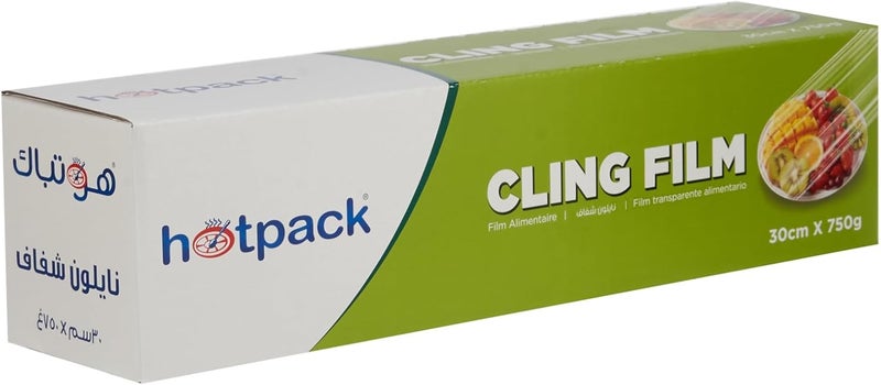 Hotpack Cling Film 30cm (12 inch) - 750g Food Wrap - Image 2